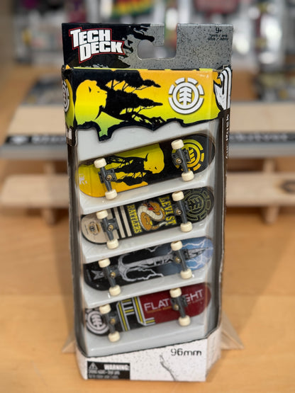Vintage Tech Deck 96mm 4-Pack – Element Skateboards Graphics | Sealed