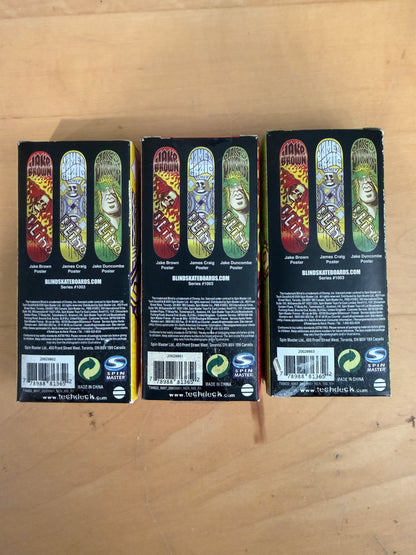Vintage Tech Deck Blind Series #1003 Complete – Zumiez | Mid-2000s | Sealed