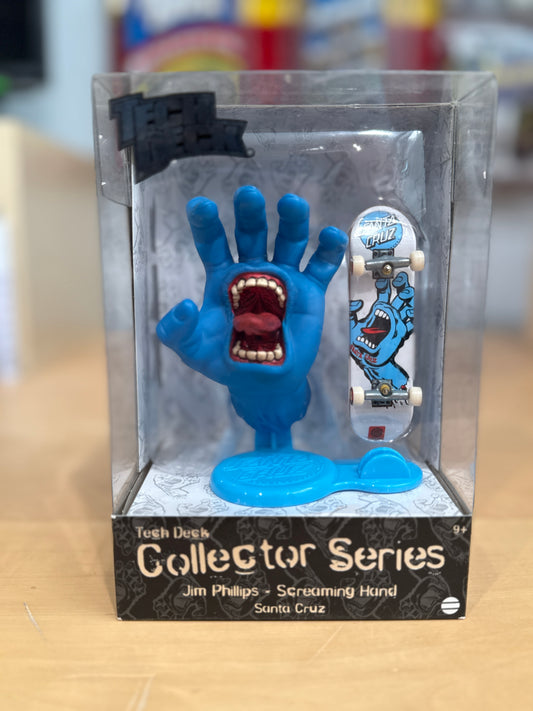 Tech Deck Collector Series Jim Phillips Screaming Hand Santa Cruz Display – NIB