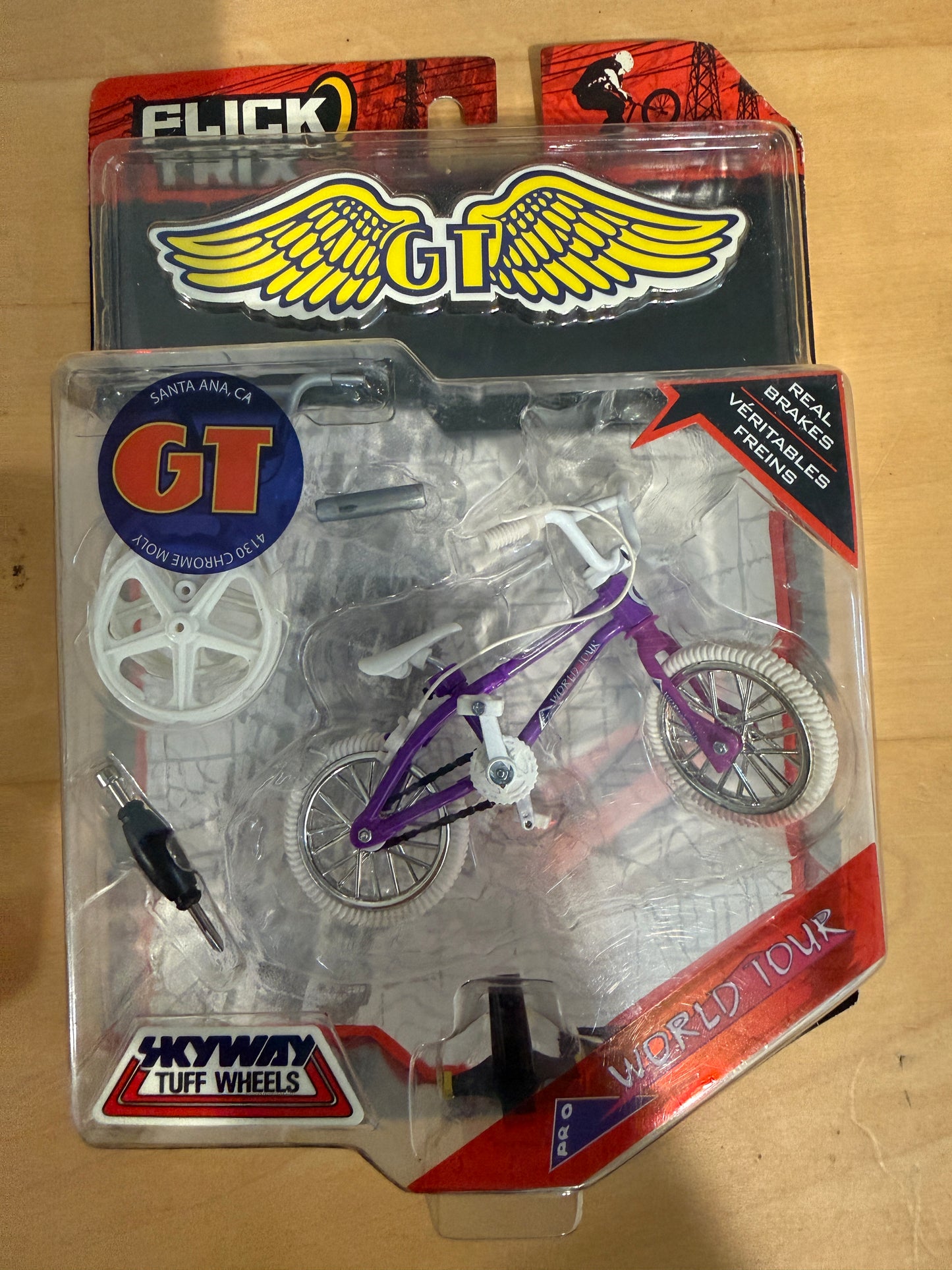 Flick Trix GT BMX Finger Bike Lot Performer World Tour Santa Ana California