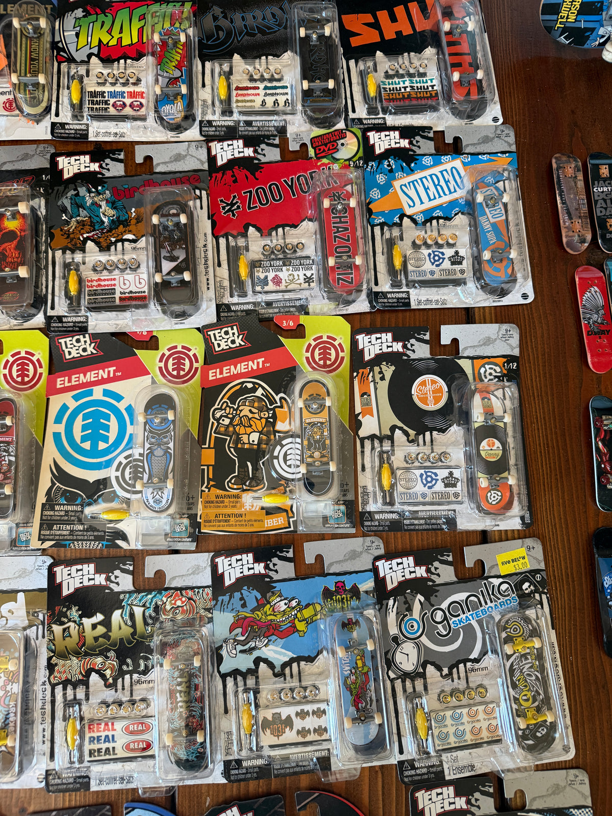 Vintage Tech Deck Lot 81 Fingerboards, Blackriver, Del Mar Pool, Handboard
