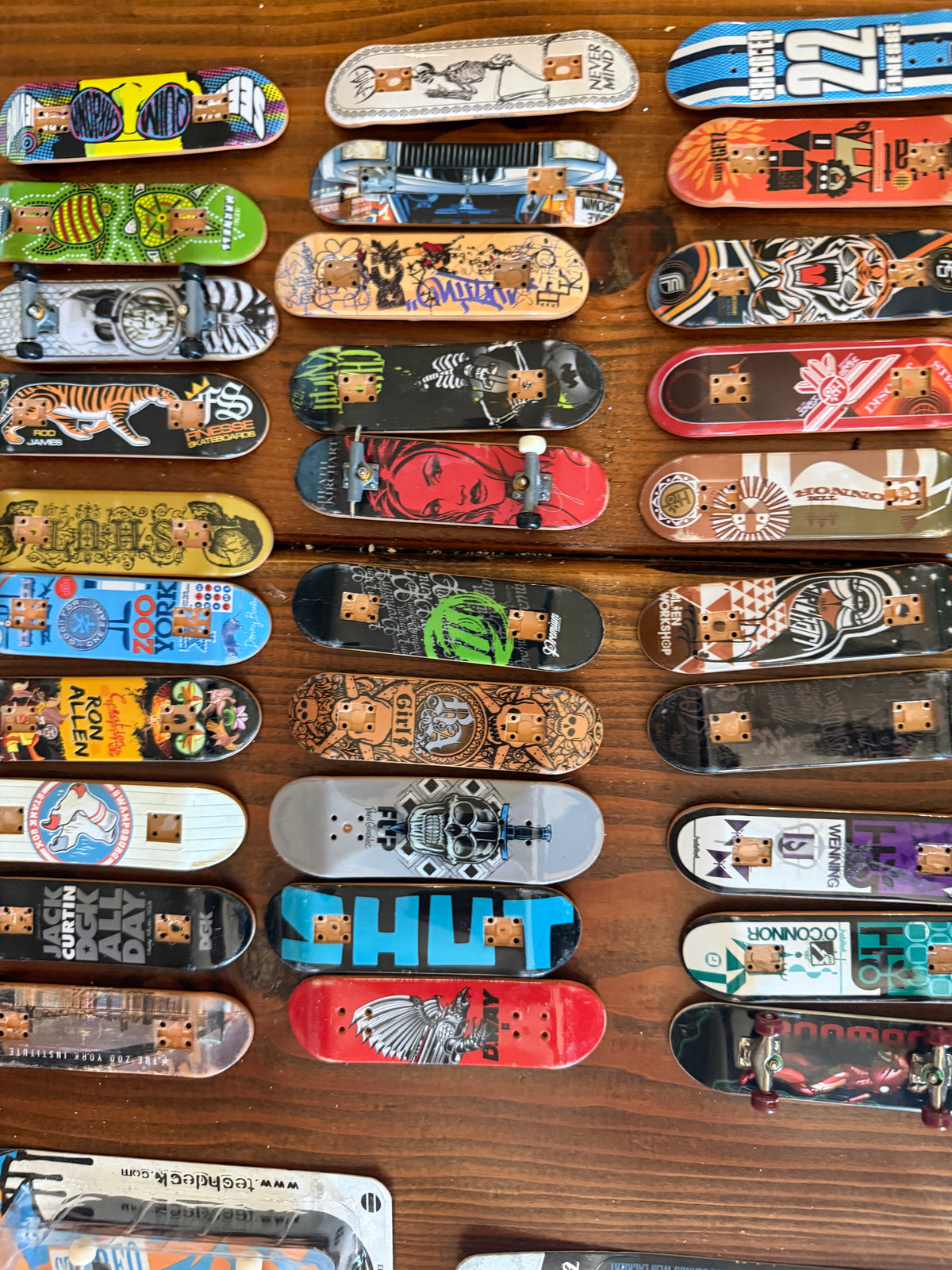 Vintage Tech Deck Lot 81 Fingerboards, Blackriver, Del Mar Pool, Handboard
