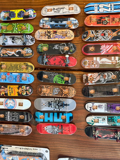 Vintage Tech Deck Lot 81 Fingerboards, Blackriver, Del Mar Pool, Handboard